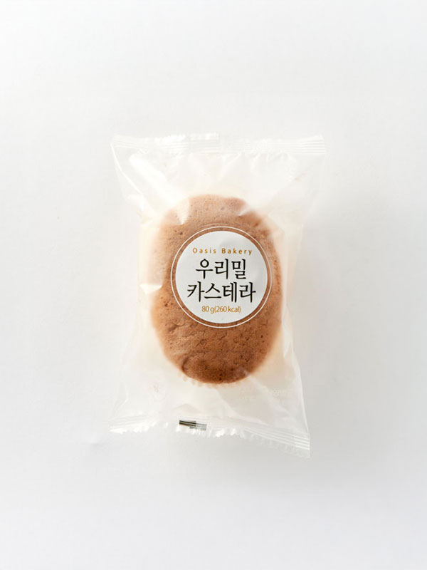 [결산특가] 우리밀 허니 카스테라(80g)