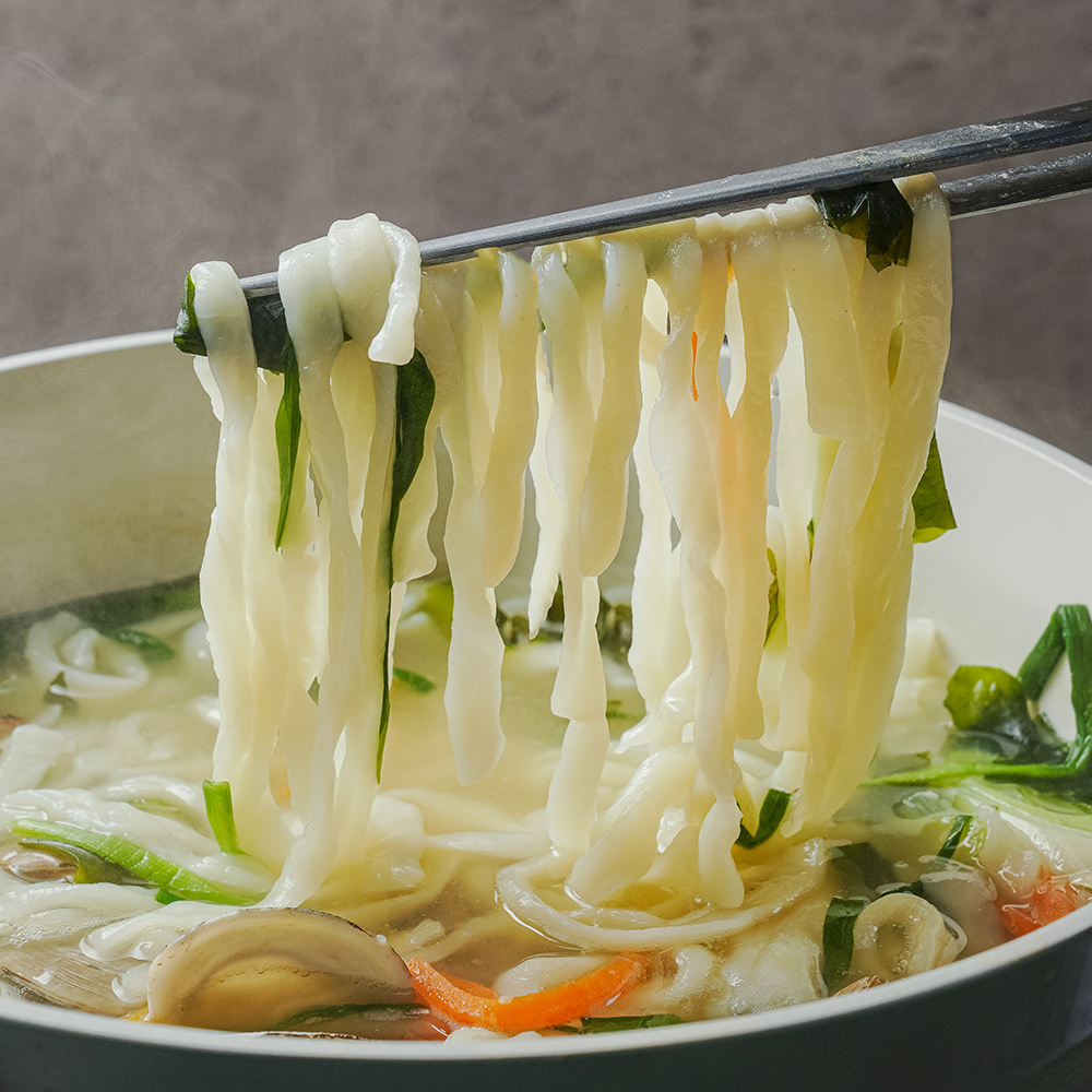 대구 맛집 동죽 칼국수 2인분 캠핑 밀키트 택배 옹심이내