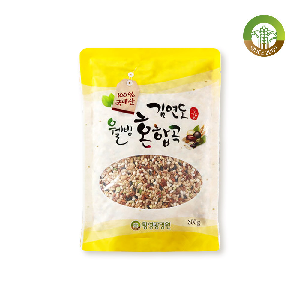 [김연도혼합곡] 증산왕 김연도 웰빙혼합곡 300g(10곡) x 8봉 대표이미지 섬네일