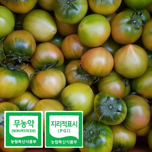 무농약 3대째 대저 짭짤이 토마토 2.5kg 소과 중과 부산 제철 과일