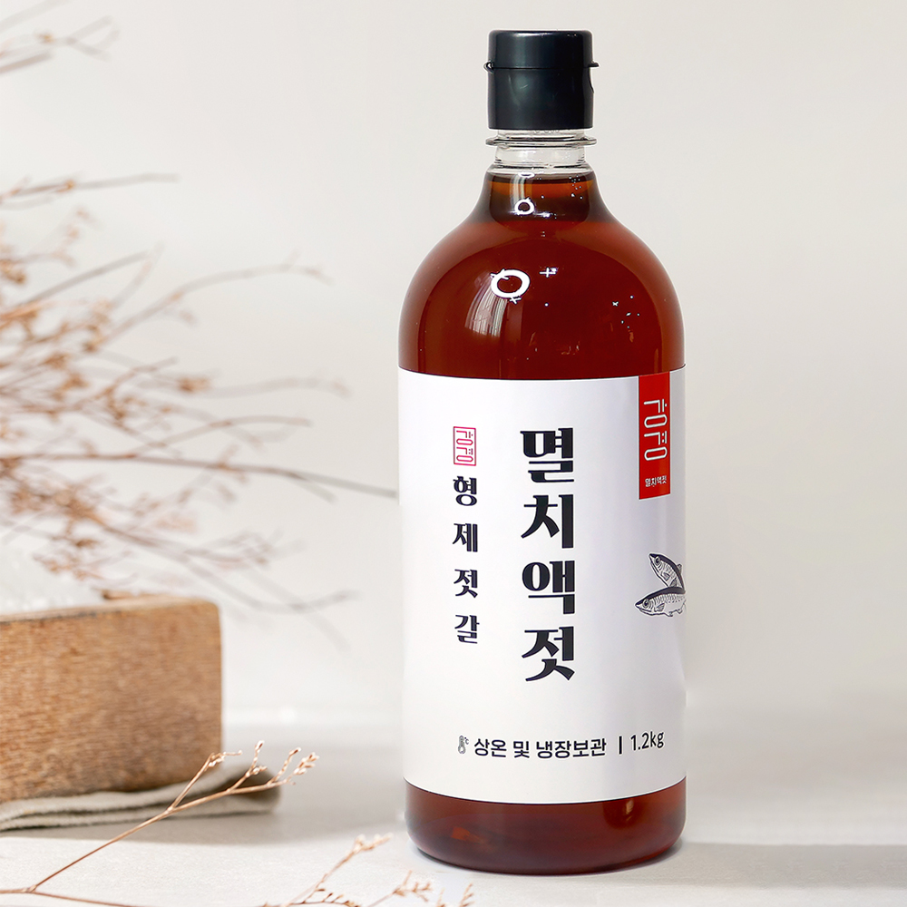 [룰루홈] 강경 국산 멸치액젓 진한 원액 600g / 1.2kg / 2kg