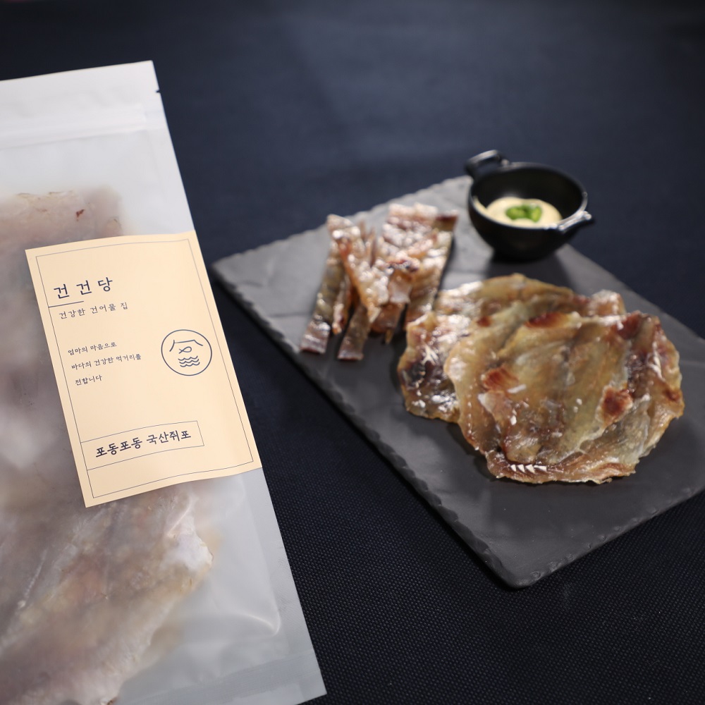 건건당 포동포동 국산쥐포 5장 (250g ~ 300g) 대표이미지 섬네일