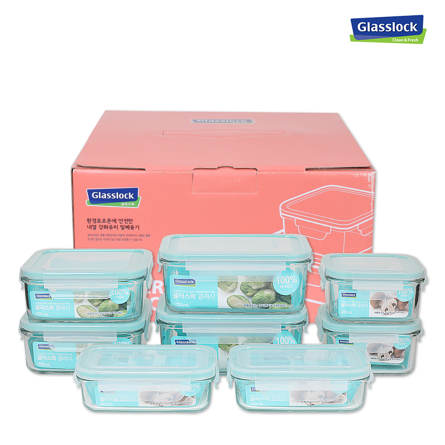 글라스락 혼합/직정/이유식기 밀폐용기 모음전