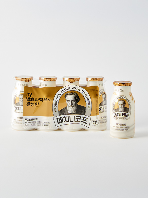 메치니코프 무가당플레인(140ml×4개)