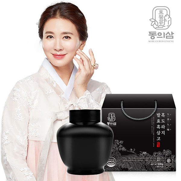 동의삼 구증구포 흑도라지 발효흑삼고 500g 