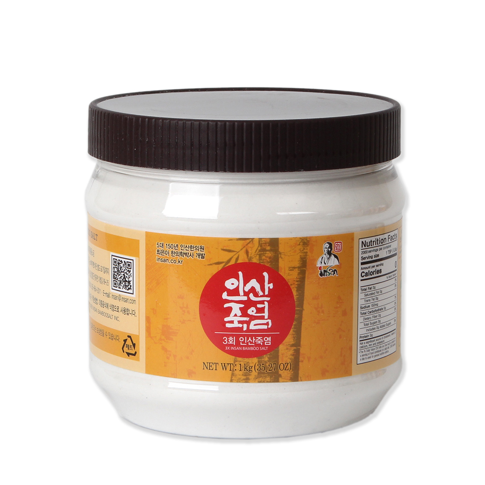 인산죽염 3회 죽염 [분말 1kg]