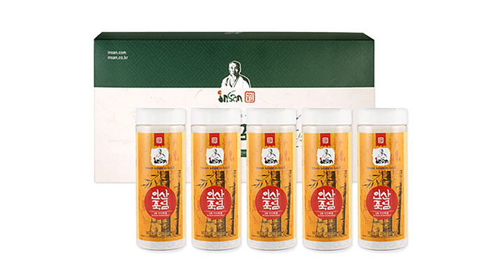 인산죽염 3회 죽염 과립 선물세트 [과립 250g 5개]