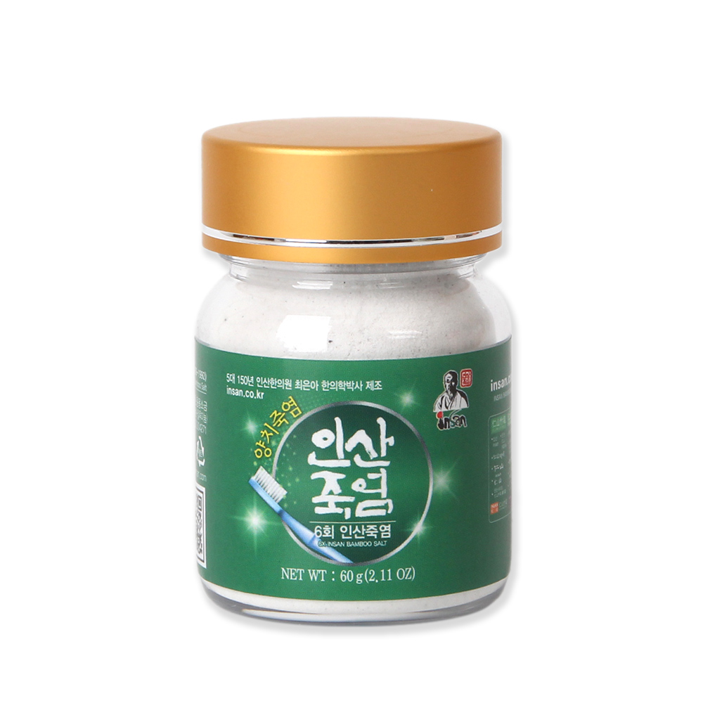 인산죽염 6회 죽염 [분말 60g]