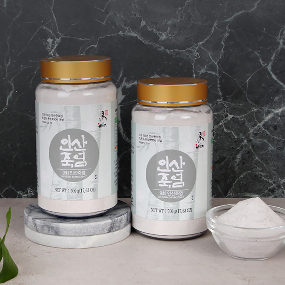 인산죽염 9회 죽염 [분말 1kg] (500g+500g)