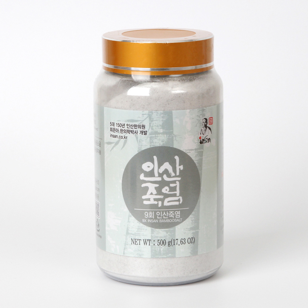 인산죽염 9회 죽염 [분말 500g]