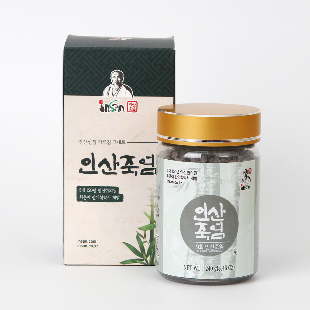 인산죽염 9회 죽염 [고체 240g]