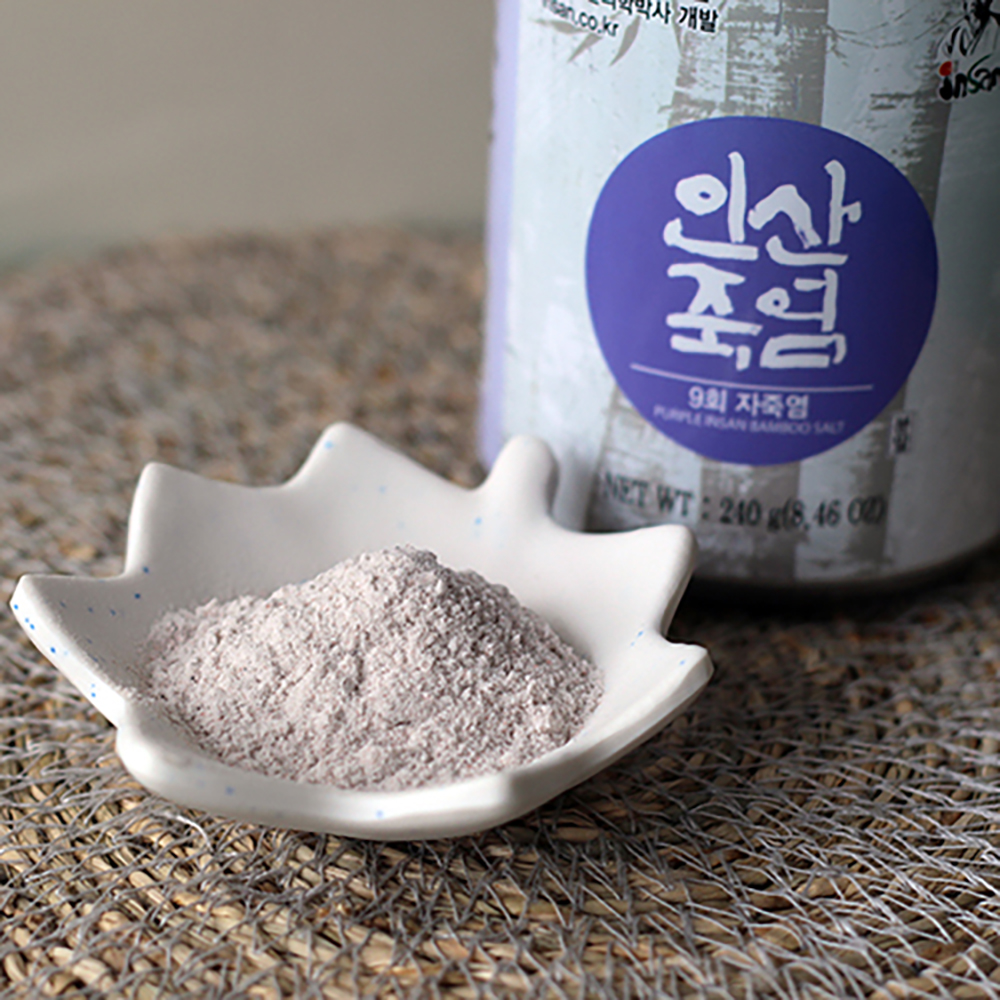 인산죽염 9회 자죽염 [분말 240g]