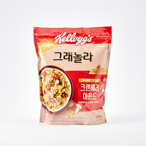 크랜베리 아몬드 그래놀라 (500g)