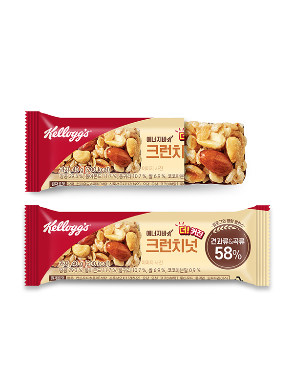 [1+1] 크런치넛 에너지바 (40gX4입)