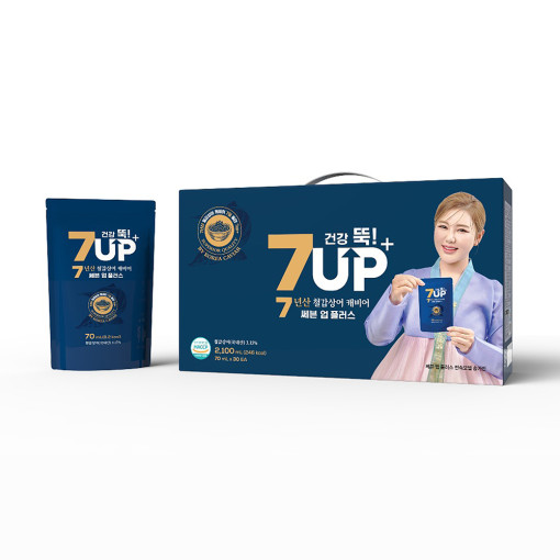 송가인 쎄븐업플러스 철갑상어 캐비어 100% 진액 건강즙 70ml * 30포
