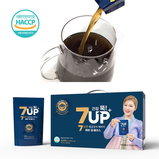 송가인 쎄븐업플러스 철갑상어 캐비어 100% 진액 건강즙 70ml * 30포