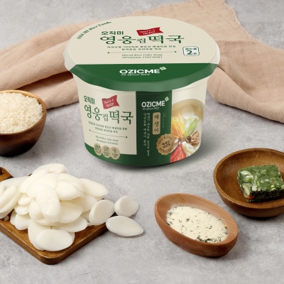 (오직미)영웅컵떡국 157gx12개입 1박스 국내산쌀 완도산 매생이떡국 대표이미지 섬네일