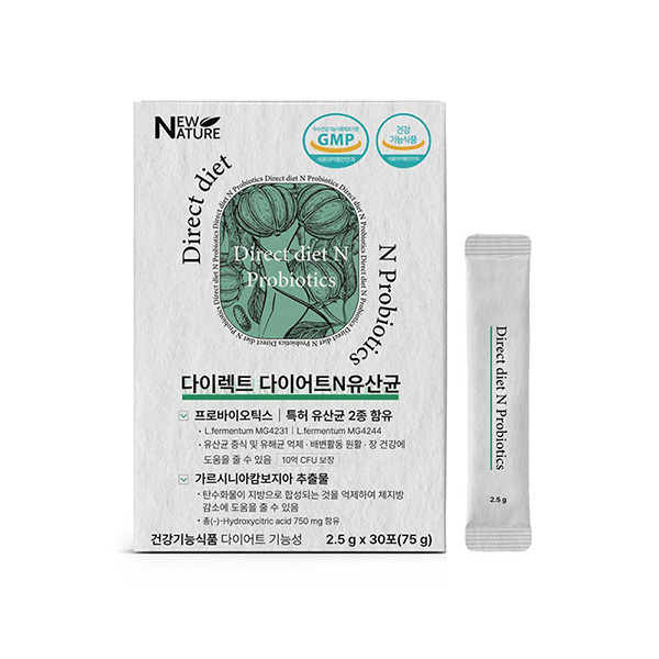 뉴네이처 다이렉트 다이어트N유산균 2.5g * 30포