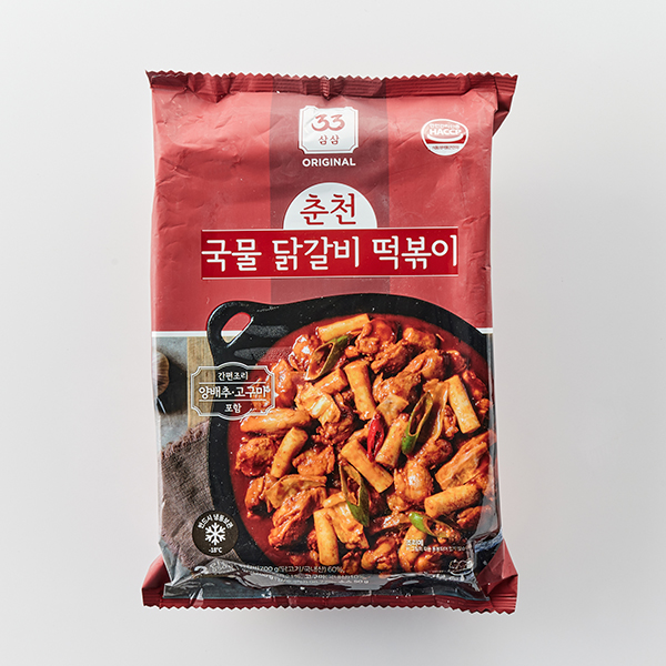 33 춘천 국물 닭갈비 떡볶이(950g)