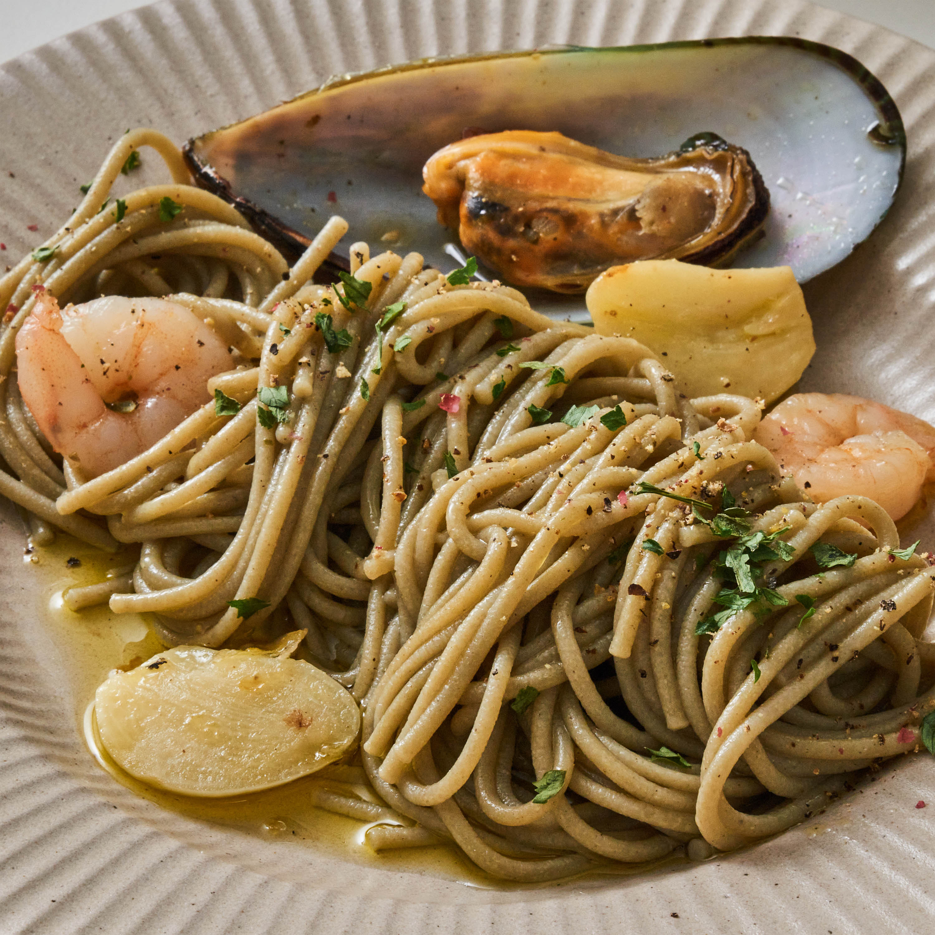 밀가루0% 보보리쿡시 흑메밀 보리국수 400g 메밀국수