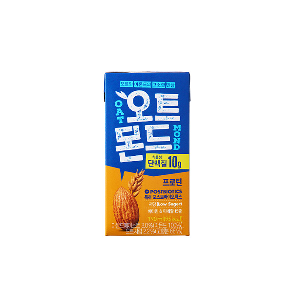 [롯데칠성] 오트몬드 프로틴 190ml 24팩