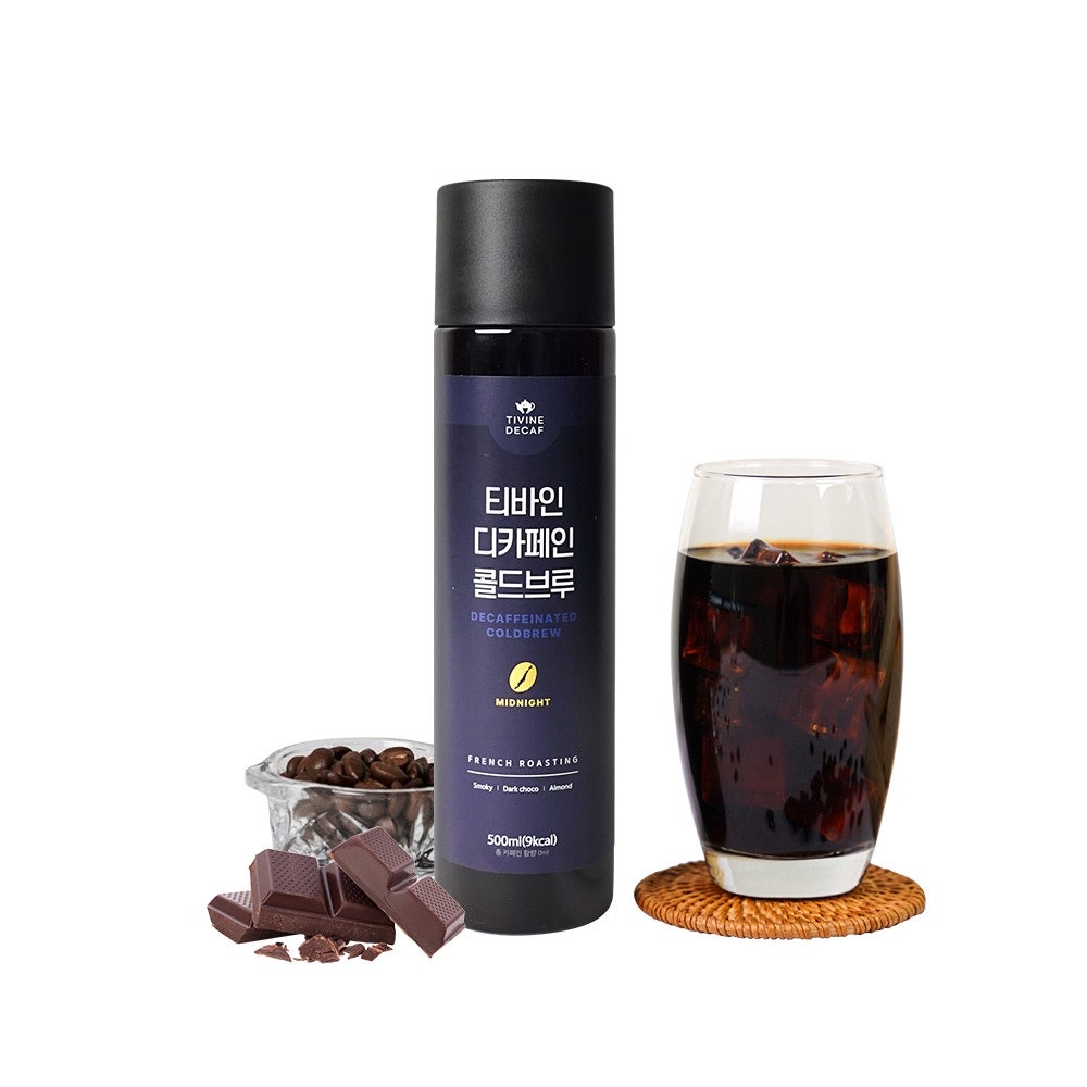 [티바인] 디카페인 콜드브루 미드나잇 500ml