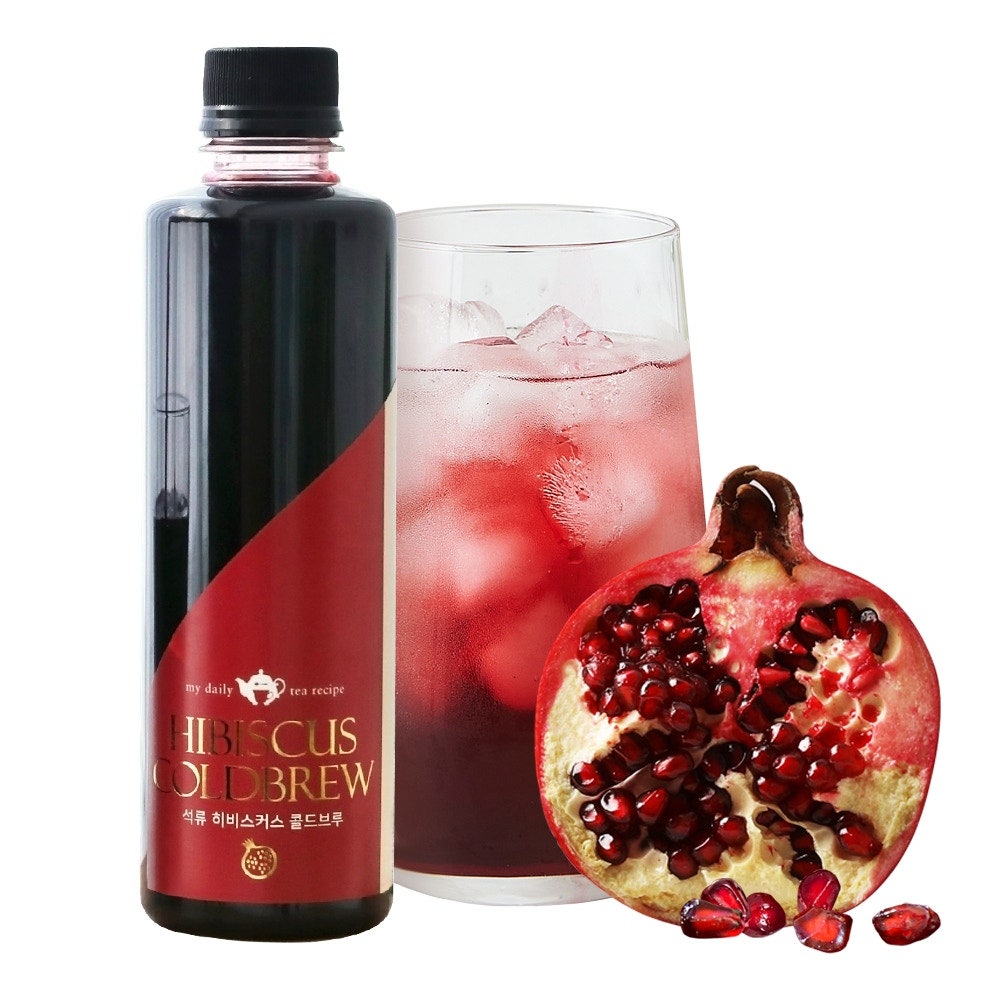 [티바인] 히비스커스 콜드브루 석류 400ml