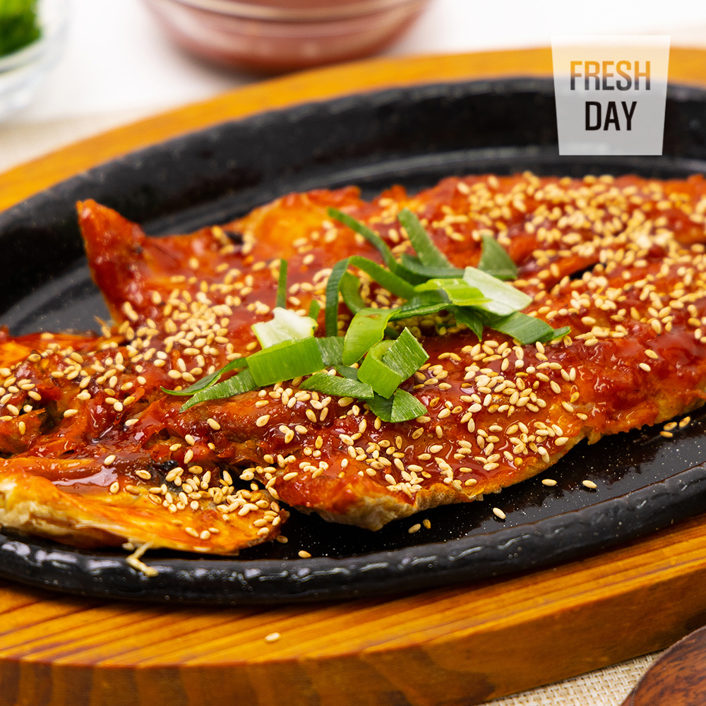 비건 소스 강원도 대관령 눈마을 황태 양념구이 2미 (440g)