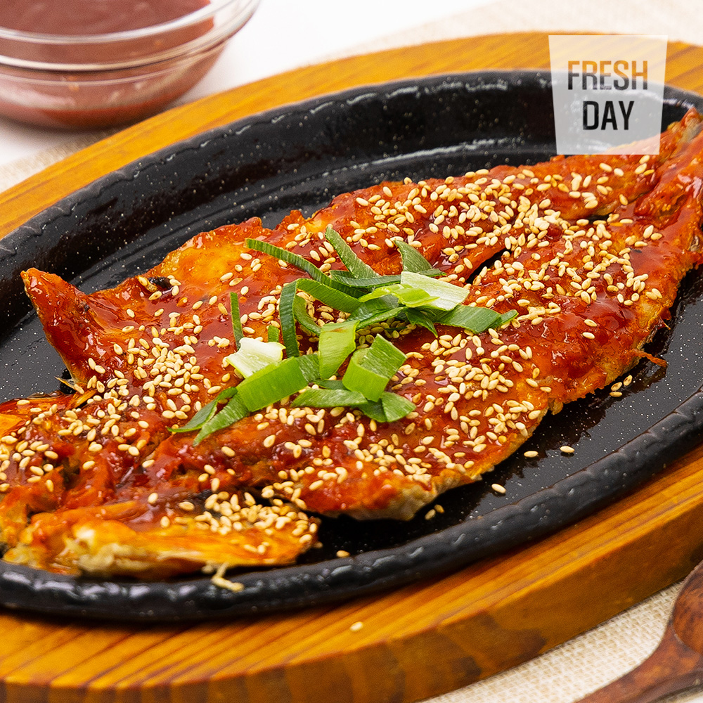 비건 소스 강원도 대관령 눈마을 황태 양념구이 2미 (440g) 대표이미지 섬네일