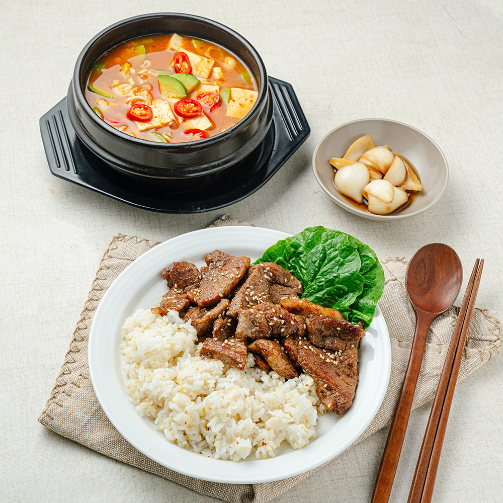 한돈 냉장 수제소스 양념 돼지갈비 500g