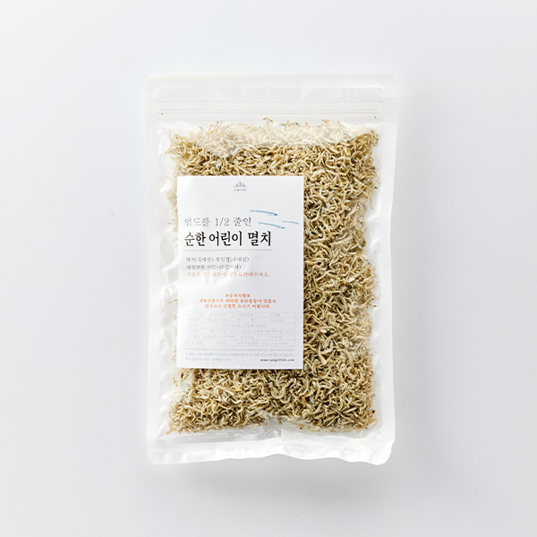 [수산이력]저염 어린이 멸치 120g