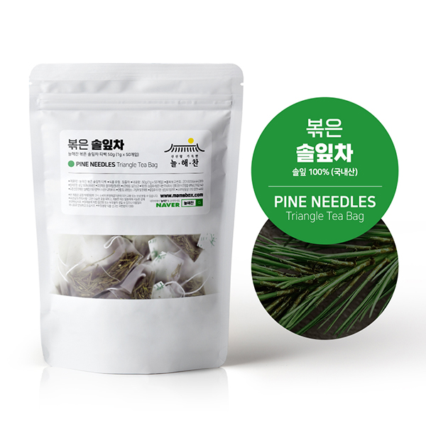 늘해찬 국내산 볶은 솔잎차 삼각티백(1g x 50티백)