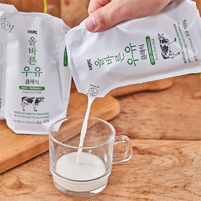 [비락x올바른우리들] 올바른클래식우유 200ml *24개