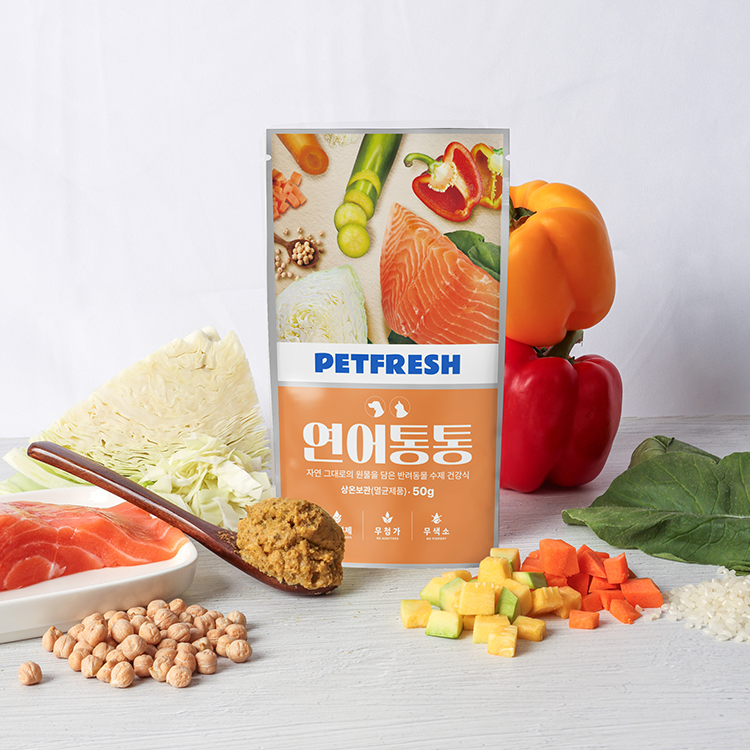 [펫] 프리미엄 반려동물 건강식 펫반 눈물/알레르기/신장췌장질환/아토피에 효과적인 무방부제 무첨가 케어 식단!