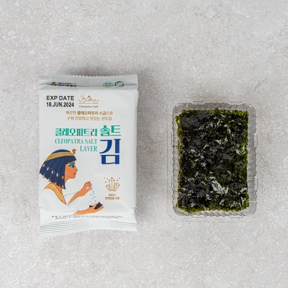 클레오파트라 솔트 조미김 16봉, 김자반 3종