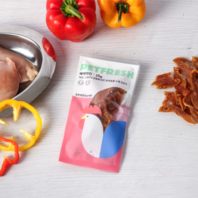 [펫] 바싹치킨 무방부제 다이어트 치킨껌 강아지 고양이 수제간식 대표이미지 섬네일