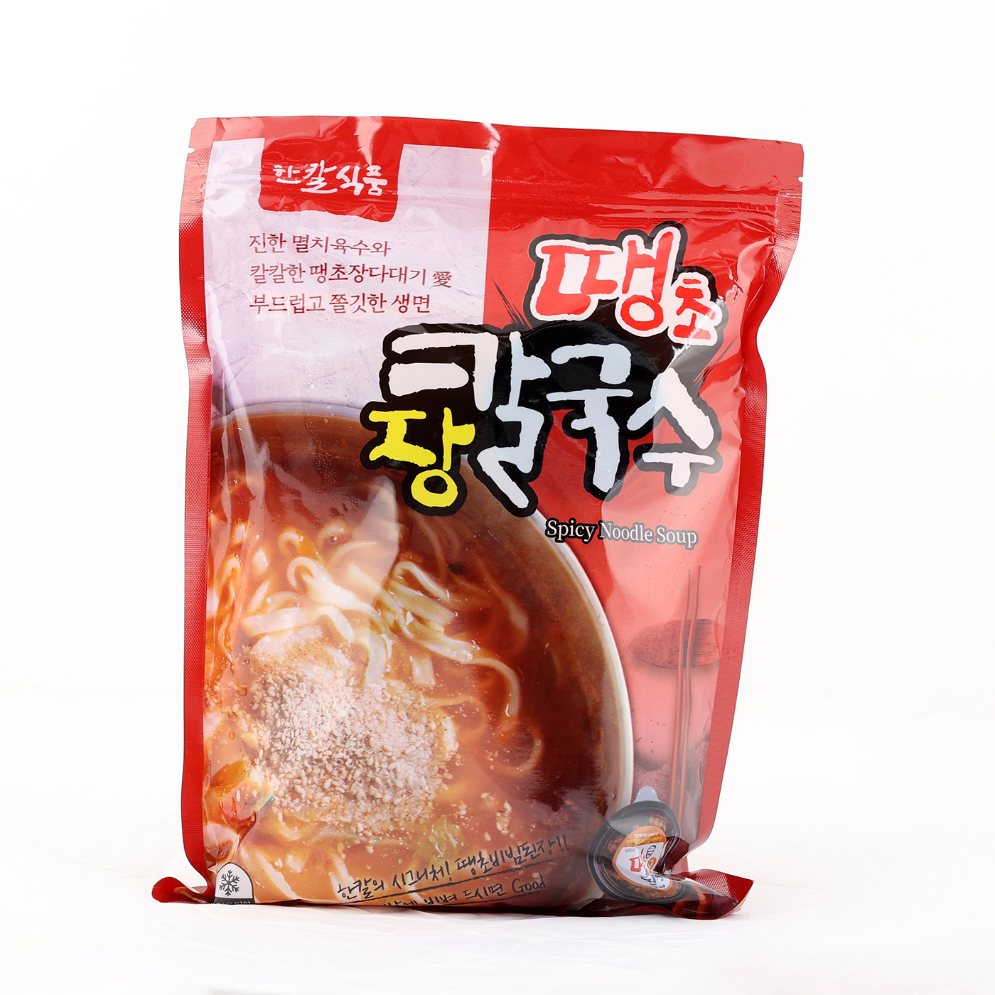 한칼 찐멸치 칼국수 밀키트 1270g 1인분 1팩+사은품 땡초비빔된장 40g