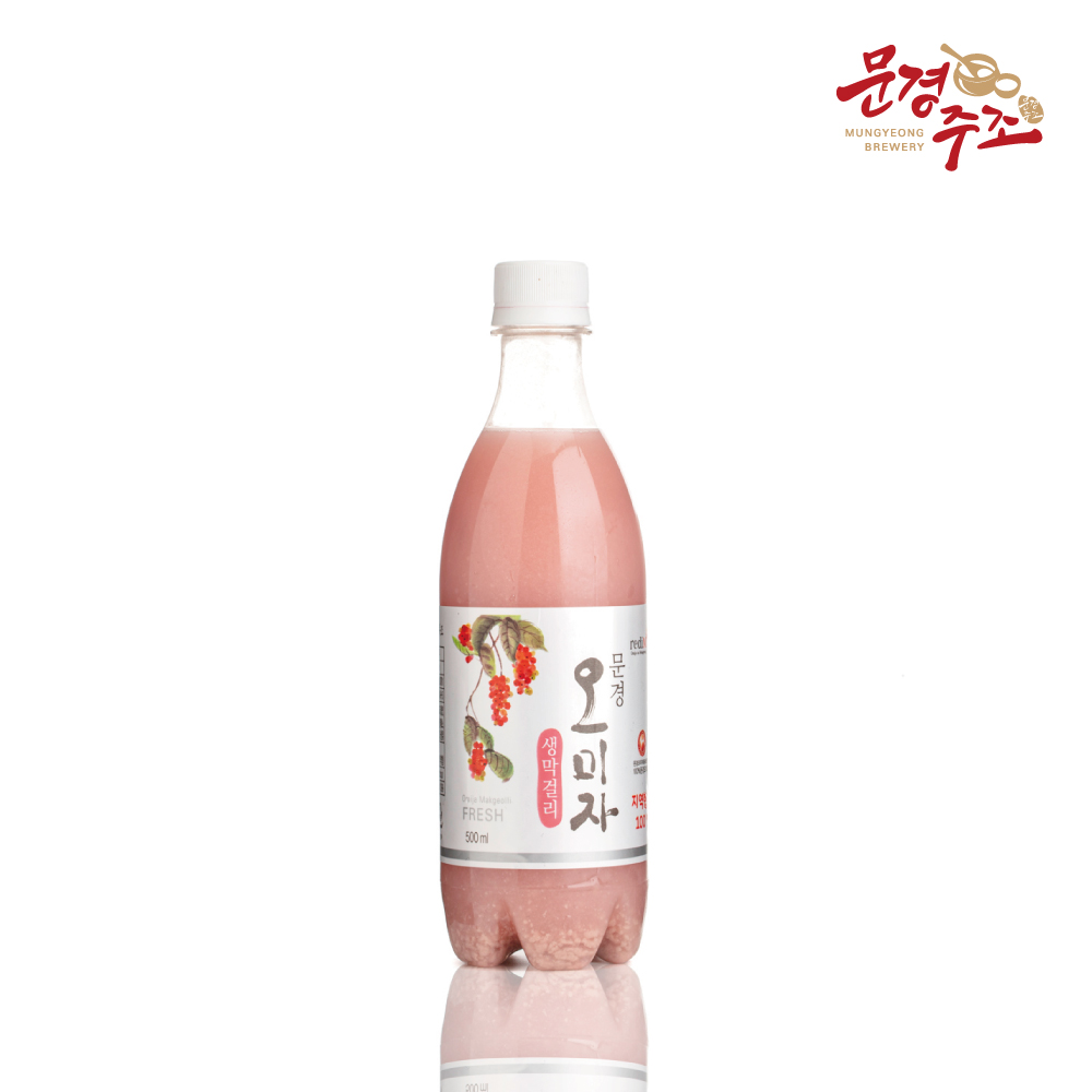[문경주조] 문경오미자생막걸리500ml × 10병