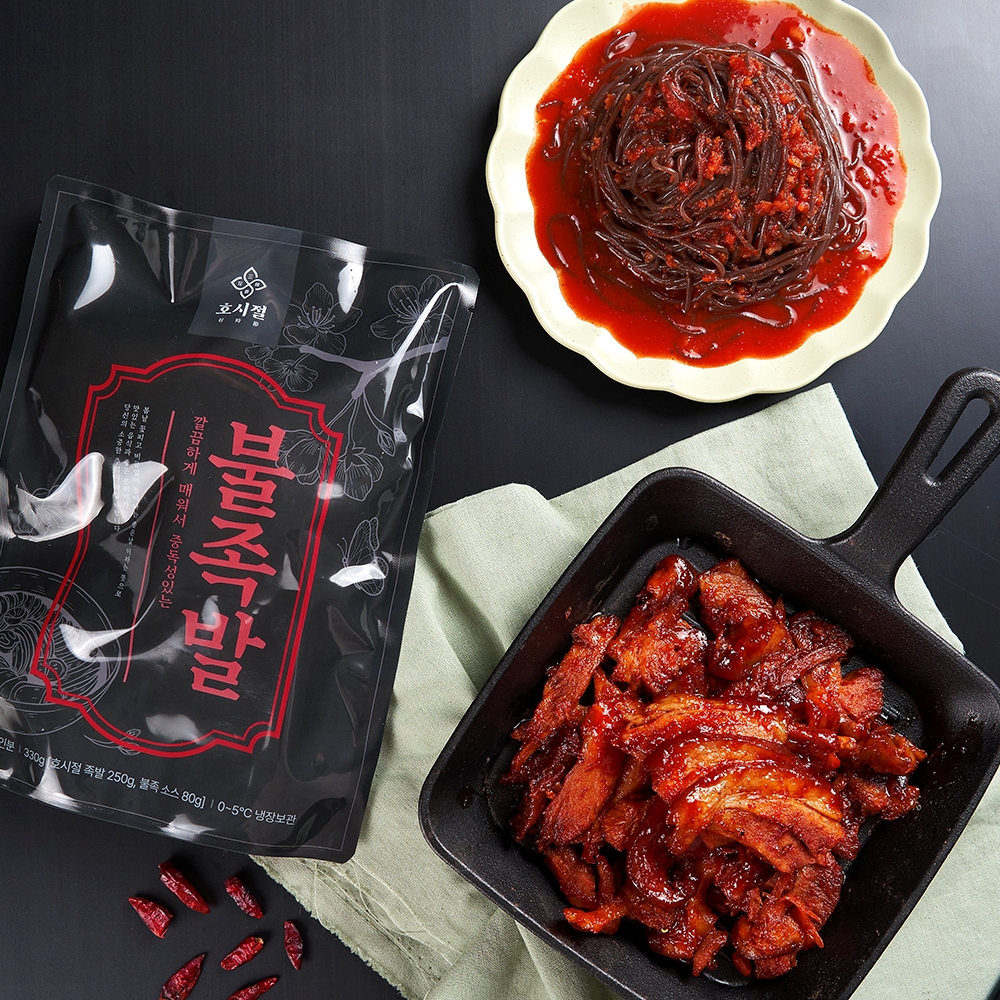 국내산 순살 매운불족발+막국수 꿀조합 맛도리 세트 대표이미지 섬네일