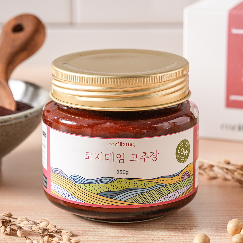 당과 나트륨을 줄인 맛있는 국산 코지테임 고추장