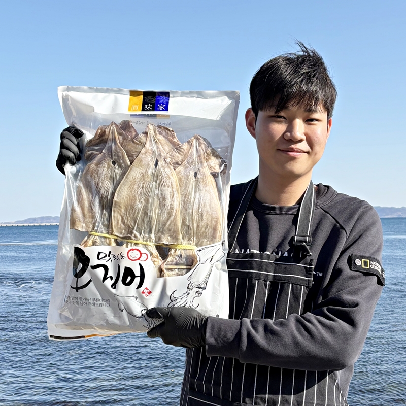 동해 건조 마른오징어 5마리 (400g 내외)