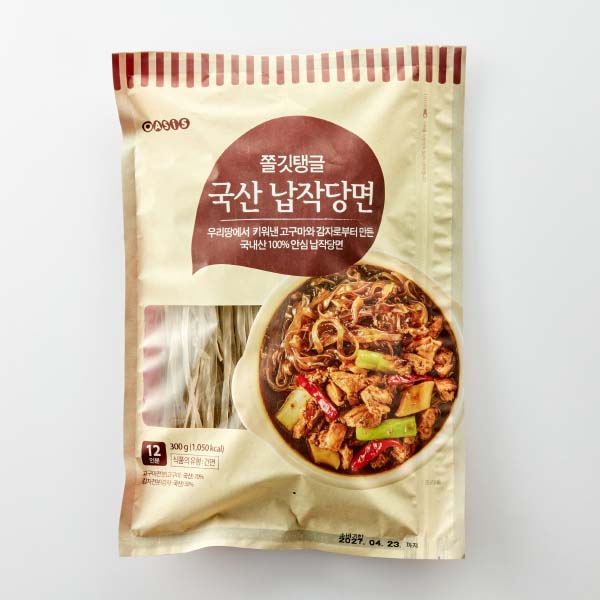 쫄깃탱글 국산 납작당면(300g)