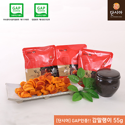 [단시아] GAP인증 청도 감말랭이(55g) 실속형 대표이미지 섬네일