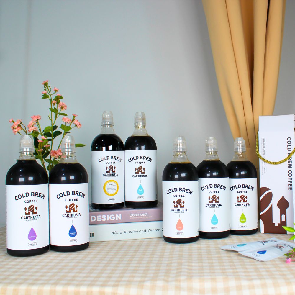 카르투시아 1L 콜드브루 원액 무첨가 더치커피 콜롬비아 수프리모