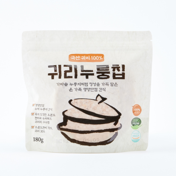 국산 귀리누룽칩(180g)