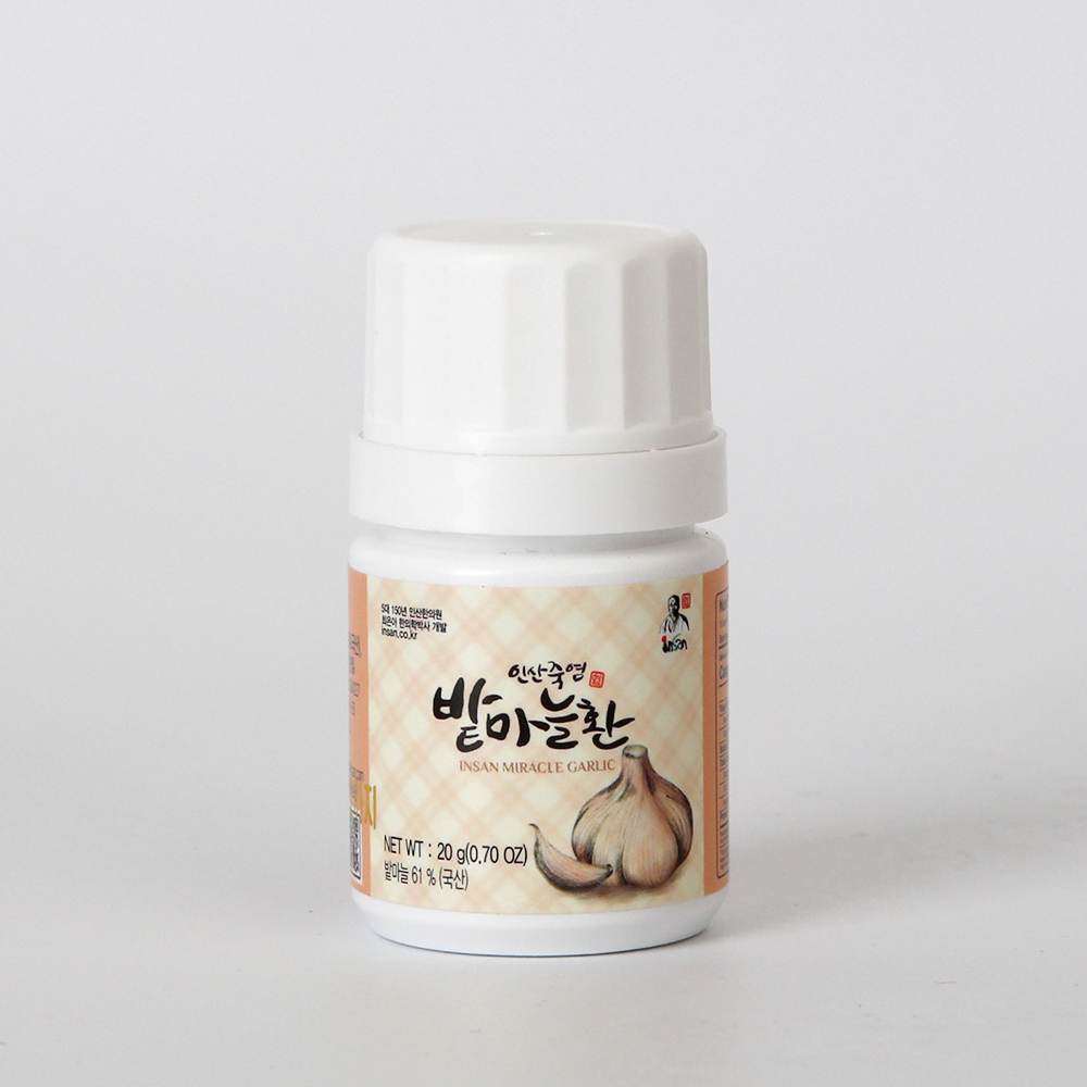 인산죽염 유황 밭마늘환 [20g]