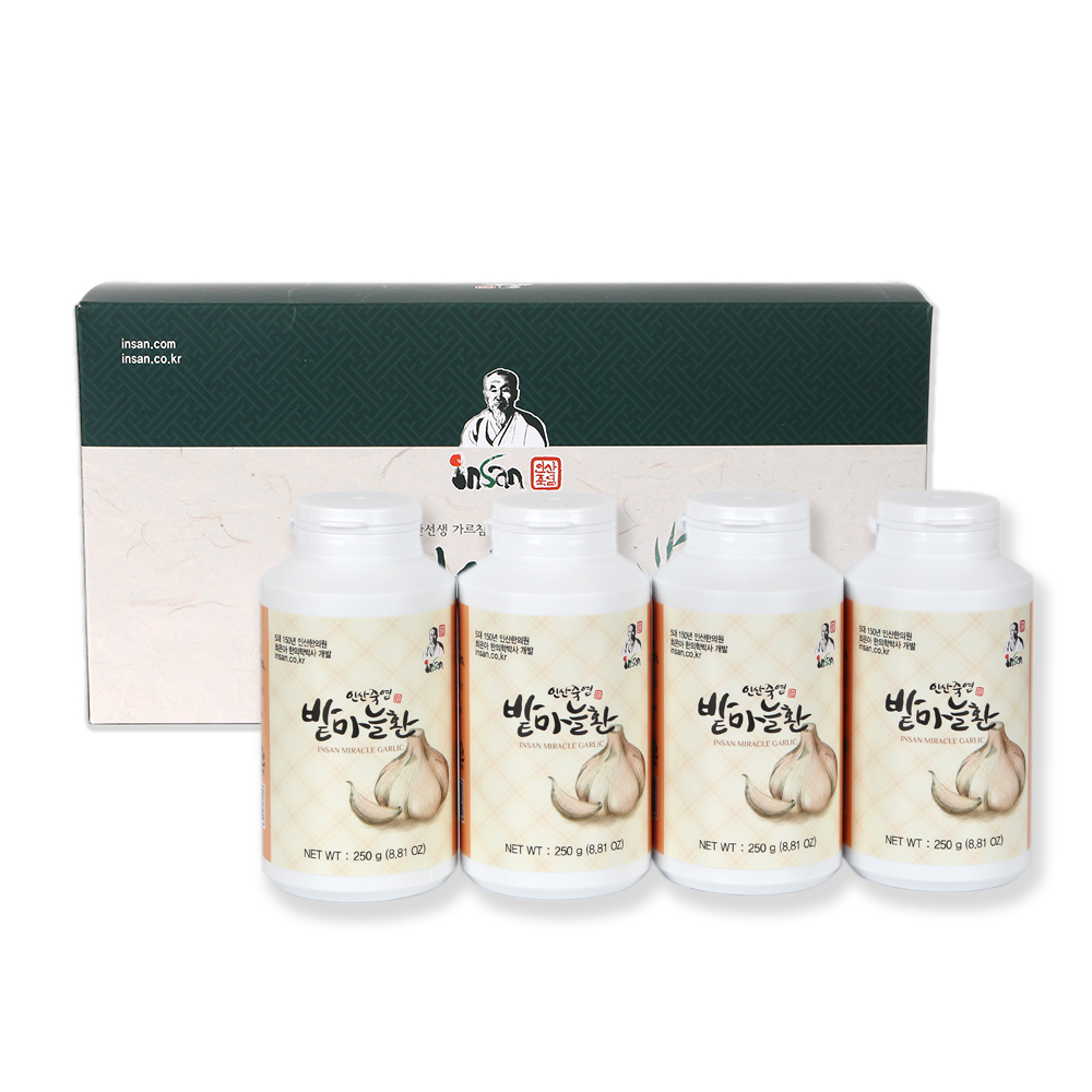 인산죽염 밭마늘환 선물세트 [250g 4개]