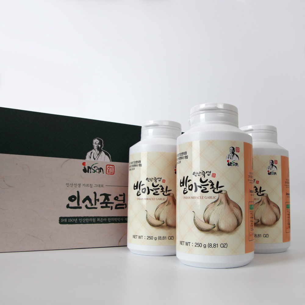 인산죽염 밭마늘환 선물세트 [250g 4개]