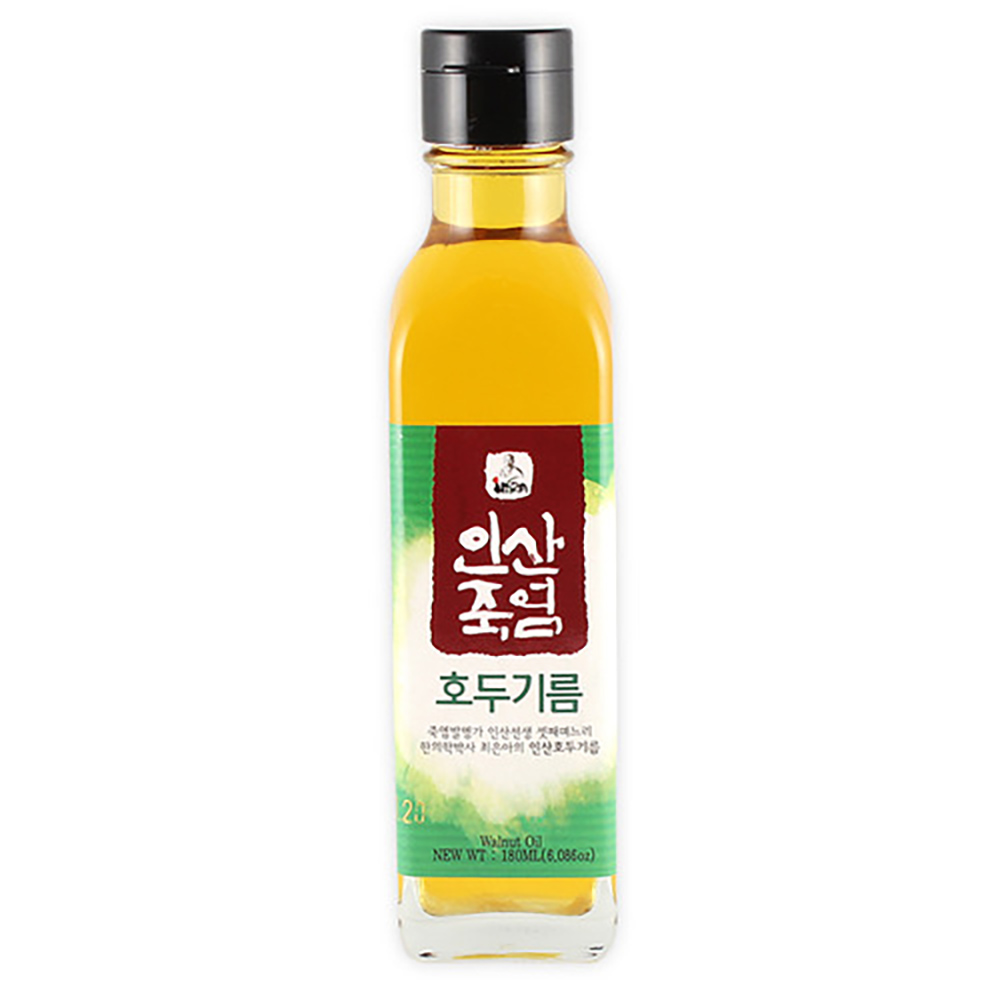 인산죽염 호두기름 [180ml] 대표이미지 섬네일