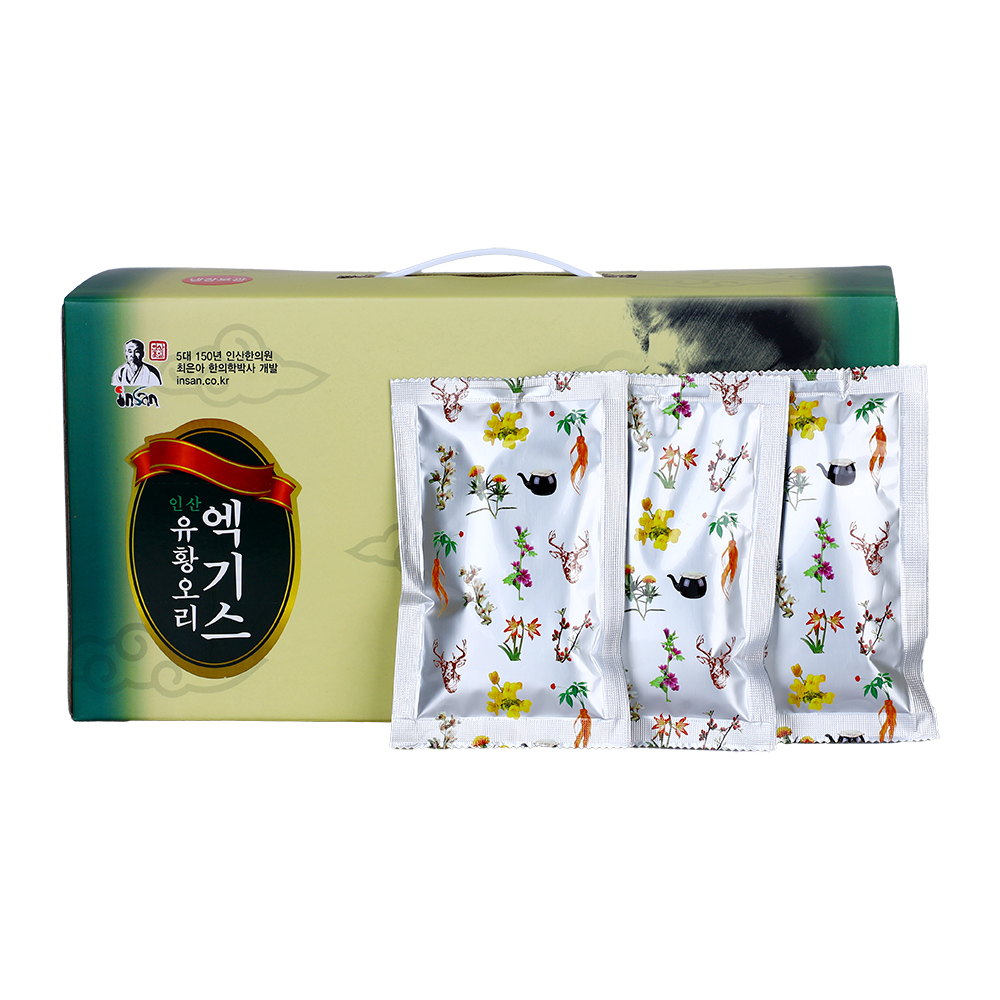 인산죽염 유황오리엑기스 1년산 [80ml 45팩]